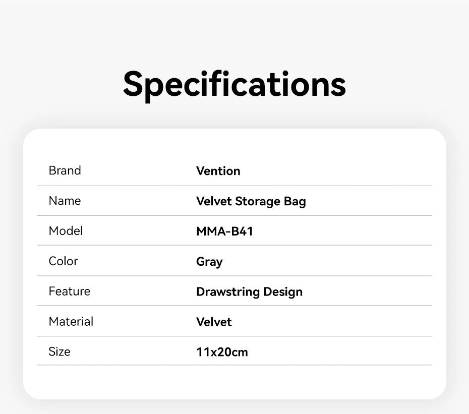 Vention Power Bank Case for iPhone 16 15 14 Xiaomi Earphone Waterproof Phone Pouch Powerbank Storage Bag Mobile Phone Accessorie