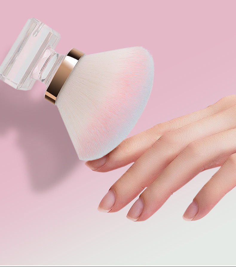 Yasna New Single Loose Powder Brush Foundation Brush Large Dust Brush Soft Bristle Brush Beauty Tool Makeup Brush
