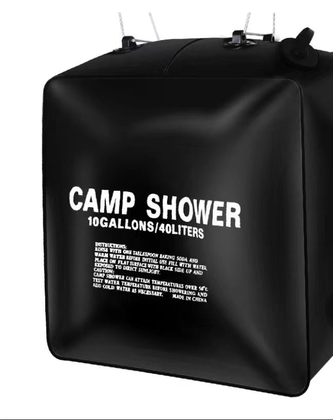 Outdoor Camping Shower Bag 20L Solar Hot Water Bag Outdoor Bath Shower Portable Water Storage Bag