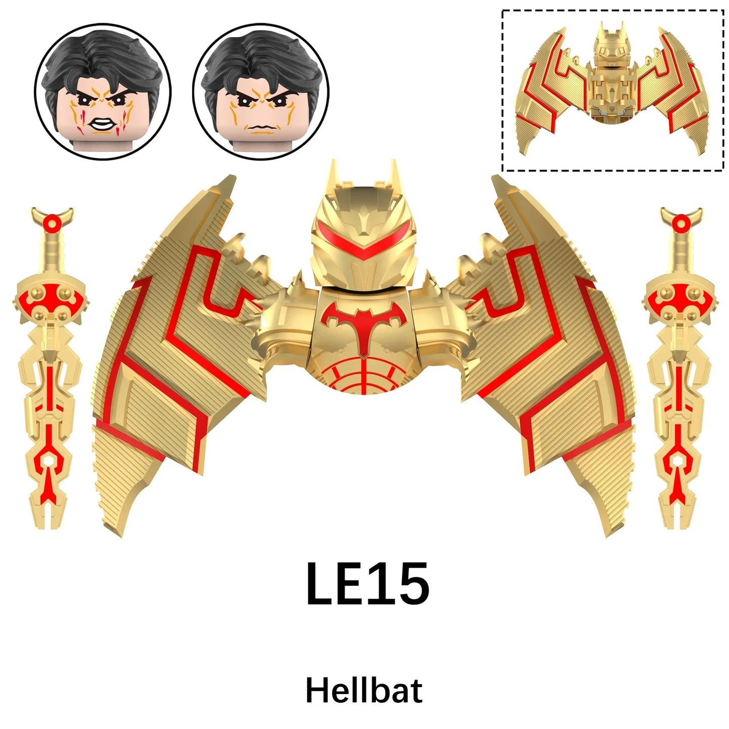 Brick toys Mini building blocks Classic anime characters Super hero Batman Joker children's party gift toys