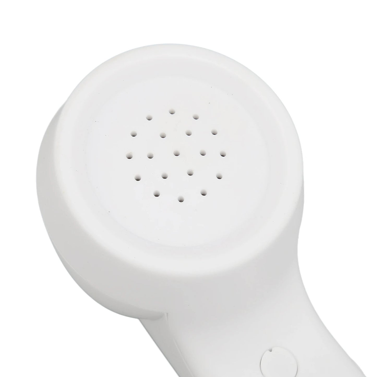 Handheld Phone Receiver Coiled Cord Radiation Proof Cell Phone Handset Clear Sound 3.5mm Plug Adjustable Volume for Smartphone