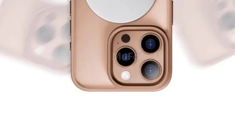 Acrylic Luxury Phone Case For iPhone 16 15 14 13 12 11 Pro Max Plus For Magsafe Transparent Magnetic Hard Cover funda