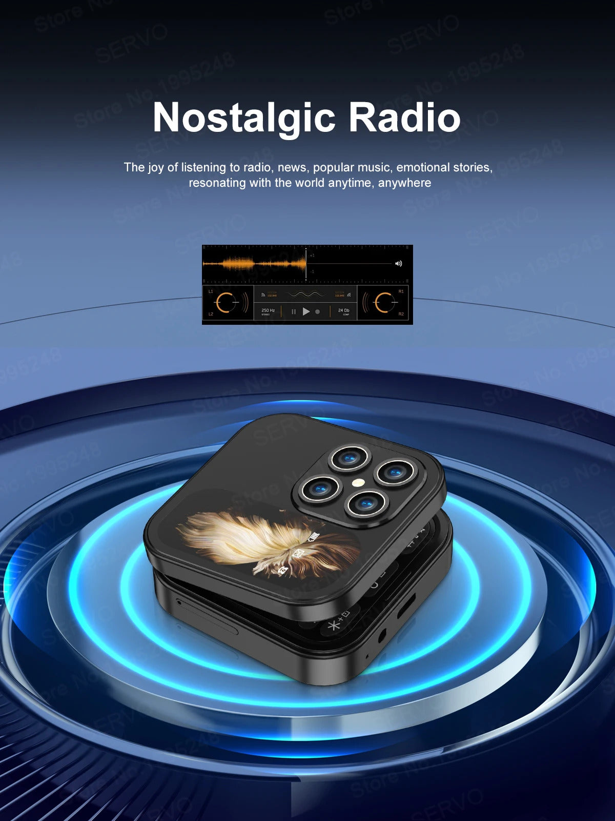 SERVO i17 Mini Dual SIM Card Fold Mobile Phone 2G Network Video Player Flashlight FM Radio Magic Voice Small Box Flip Cellphones