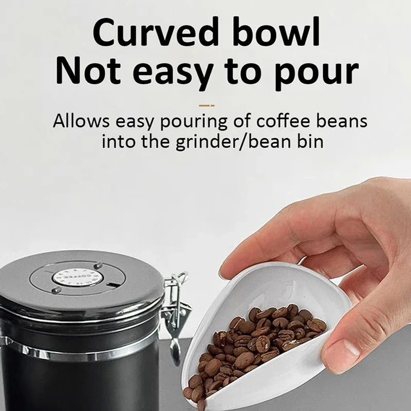 Coffee Bean Measuring Tray Ceramic Bean Dish Coffee Powder Ceramic Measuring Cup Coffee & Tea Accessories for Home Restaurant