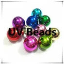 Newest  20mm 100pcs/bag Resin Rhinestone Glow In Dark Beads For Fashion Chunky Jewelry/Necklace