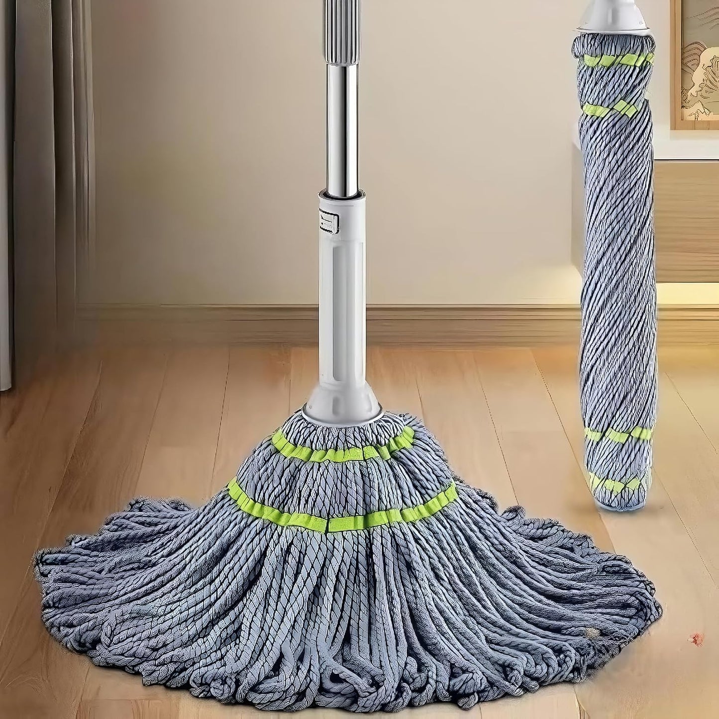CleanMate Microfiber Twist Mop