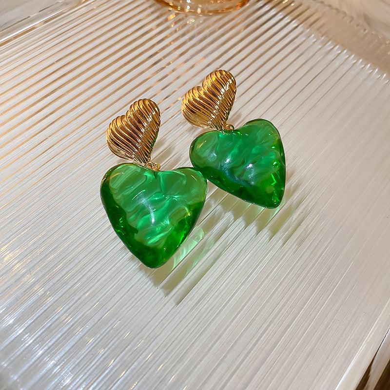 Vintage Earrings Fashion Versatile Ear Jewelry Niche Light Luxury High-end Accessories