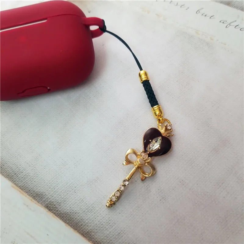 Fashion Cute Straps Decor Lanyards for IPhone/Samsung Kawaii Keys Mobile Phone Headphone Strap Hanging Rope Smartphone Charms