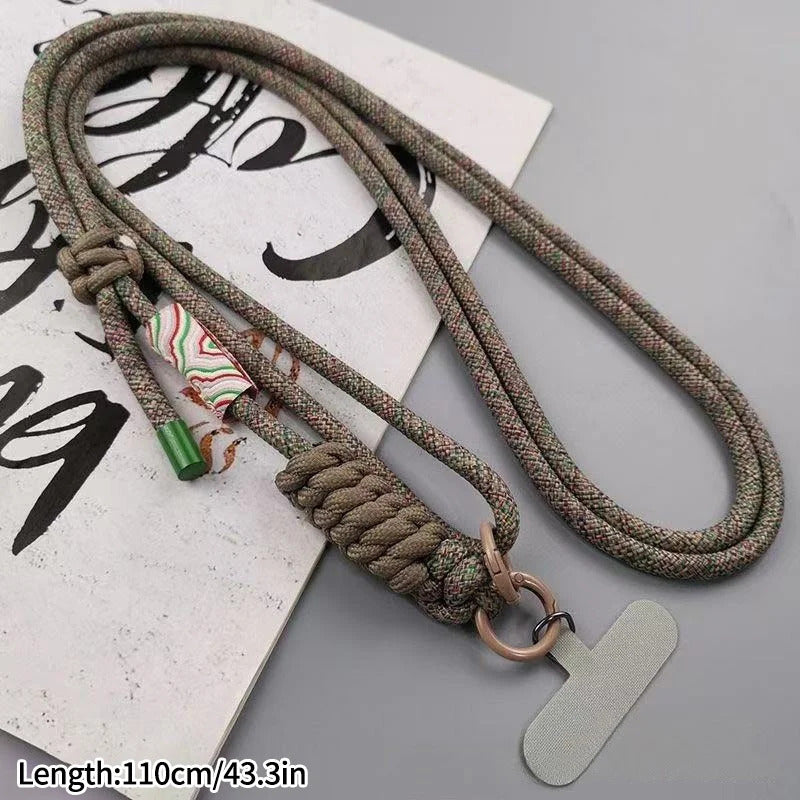 Adjustable Mobile Phone Lanyard Women Universal Phone Case Lanyard with Long Shoulder Strap Anti-lost Cell Phone Chain