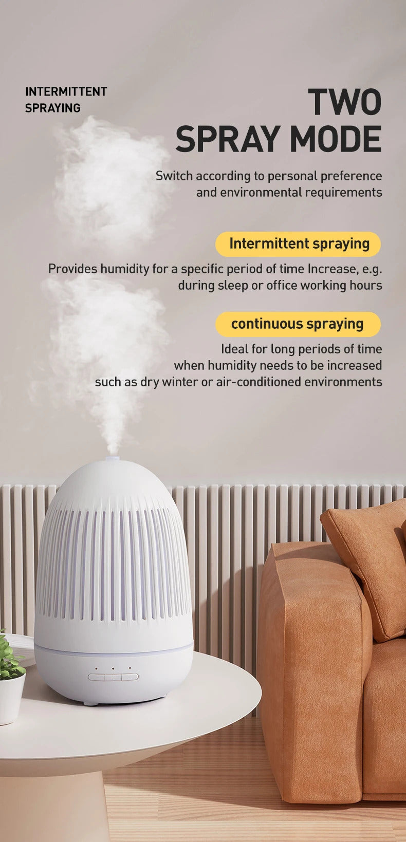 Air Humidifiers For Home Essential Oils Diffusers For Bedroom Purifier Tabletop USB Aroma Aromatherapy Machine Fragrance Lamp