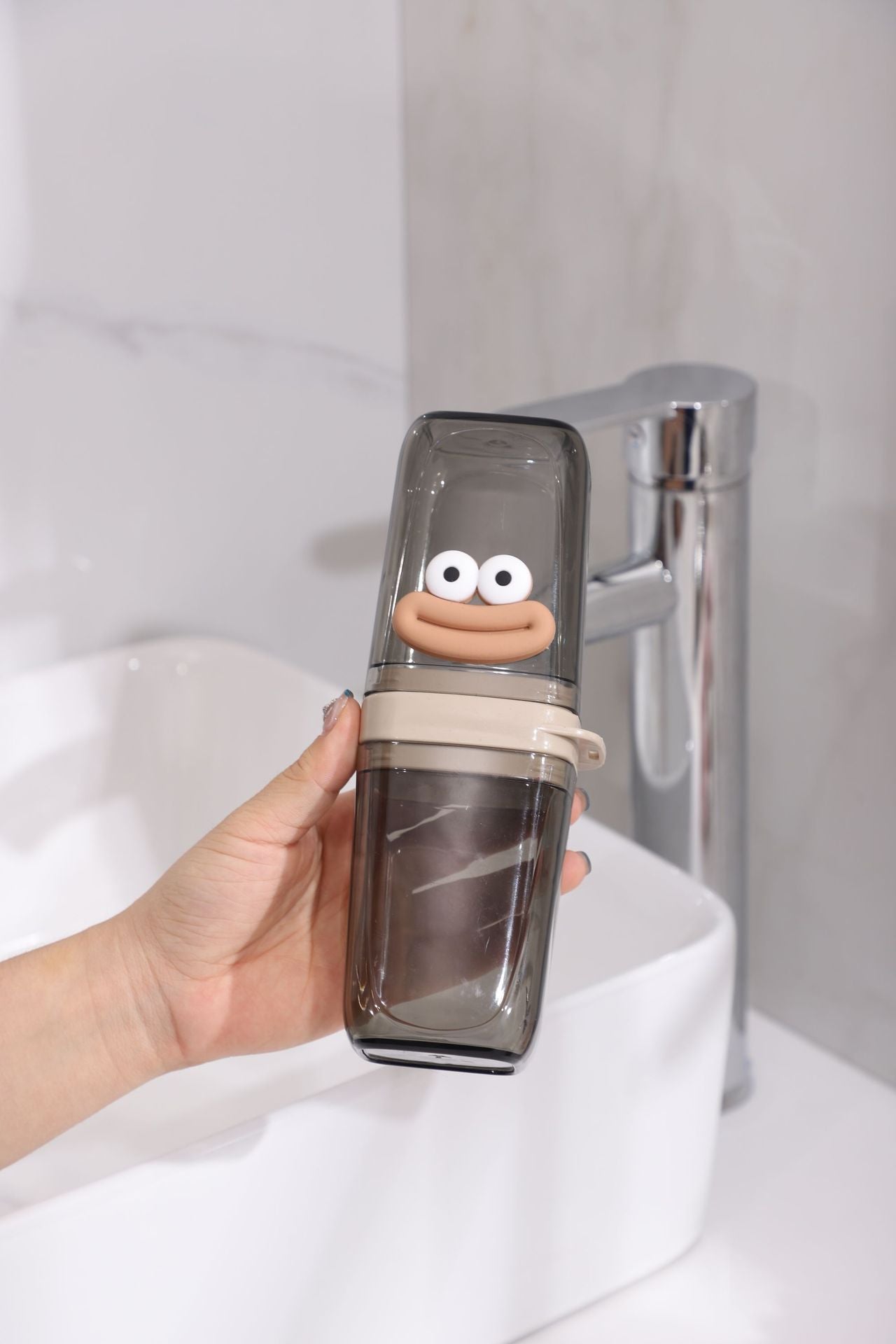 Cartoon Cute Mouthwash Cup Home Children Travel Portable Washing Cup Soap Box Set Toothbrush Cup Toothpaste
