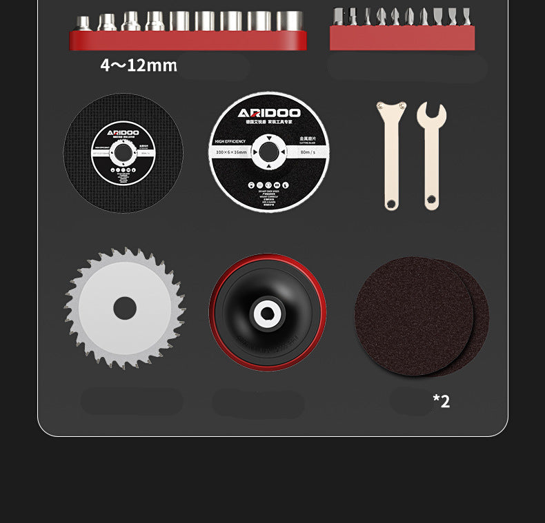 Electric Hand Drill 220V Impact Drill Household Punching Multifunctional Electric Switch Electric Screwdriver Tool Small Pistol Electric Drill