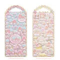 Sanrio Original Little Twin Star Children's Water Cup 3D Decorative Sticker Cartoons Phone Case Foam Sticker Ledger Stickers