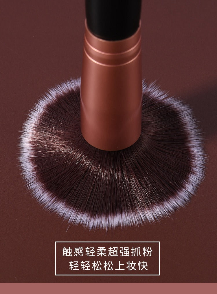 Amazon Hot-Selling Amazon 14-Piece Makeup Brush Set Loose Powder Foundation Brush Soft Bristle Brush Cangzhou In-Stock Wholesale