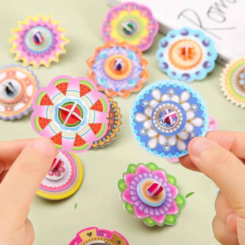 30pcs New Paper Jigsaw Puzzles 3D Early Education Puzzle Model Handmade Children's Toys Assembly Model Kids