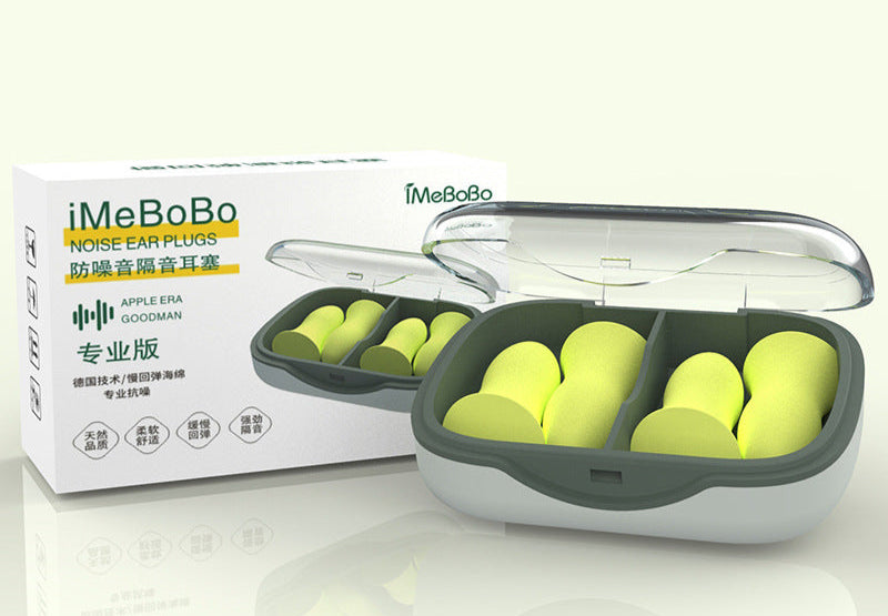 Earplugs for Sleeping, Noise Reduction, Soundproofing, Anti-Noise, Foam Earplugs for Dormitory, Study, Silent, Noise-Cancelling Earplugs