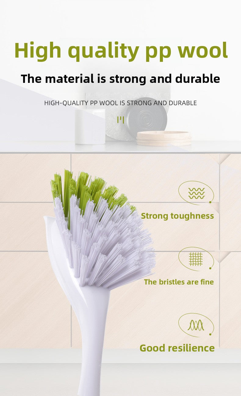 Washer Brush Plastic Multifunctional Kitchen Gap Cleaning Long Handle Brush Dishwashing Brush Pan Brush