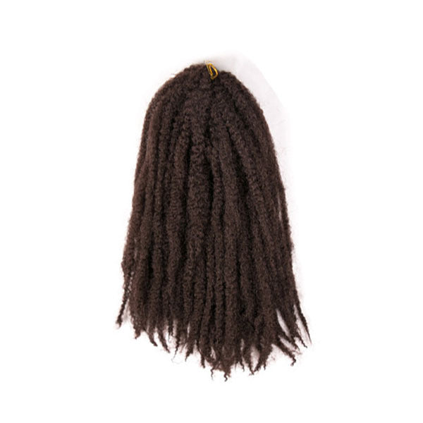 Large Caterpillar Dreadlock Wig Crochet Fluffy Braids Afro Kinky Curly Marley Braids