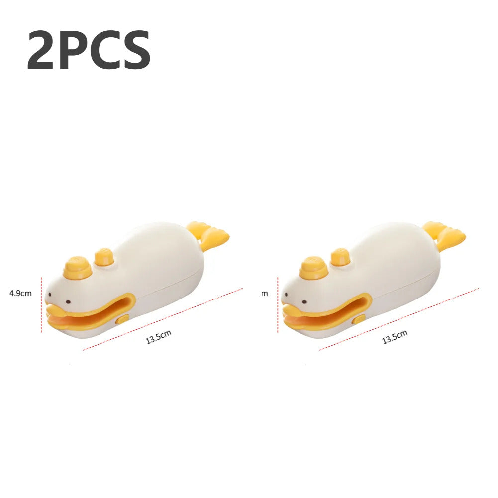 2pcs Mini Sealing Machine USB Rechargeable Heat Sealer Plastic Bag Heat Sealer for Home Travel 2 In 1Multi-function Kitchen Tool