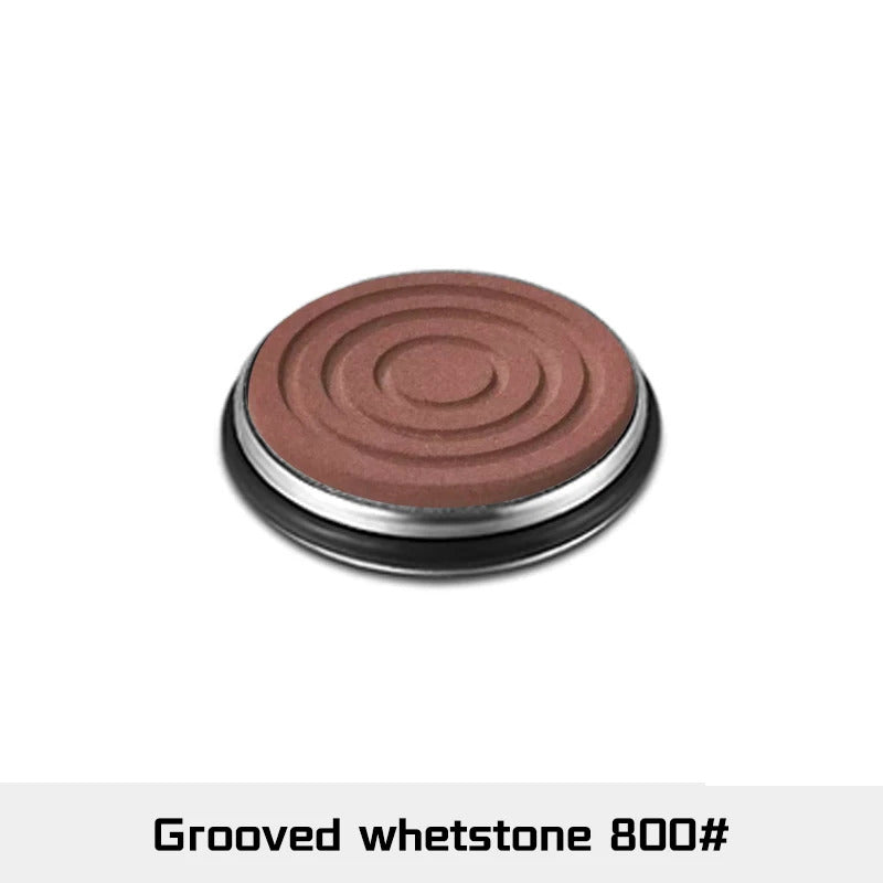 Rolling Knife Sharpener For Straight Edge Knife Sharpener Kit With 15/20° Degree Magnetic Angle For Kitchen Knives Whetstone Set