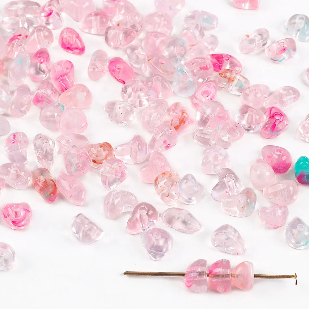 20g/Bag Acrylic Crushed Stone Shape Multicoloured Loose Beads Diy Necklace Bracelet Key Chain Jewelry Making Materials