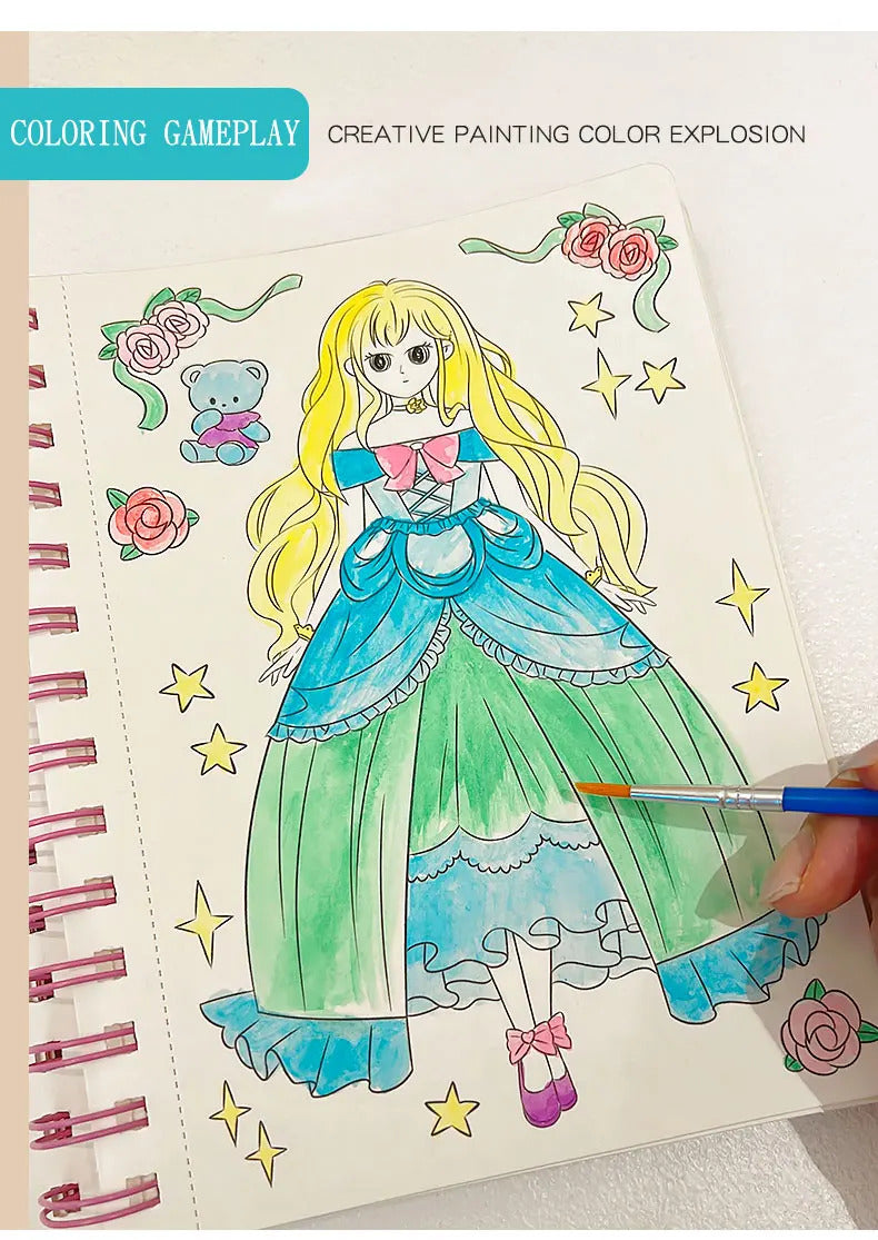 Children's Fabric Art Craze Poke Drawing Craft Toys DIY Creative Puzzle Puncture Painting Poking Sticker For Kids Birthday Gifts