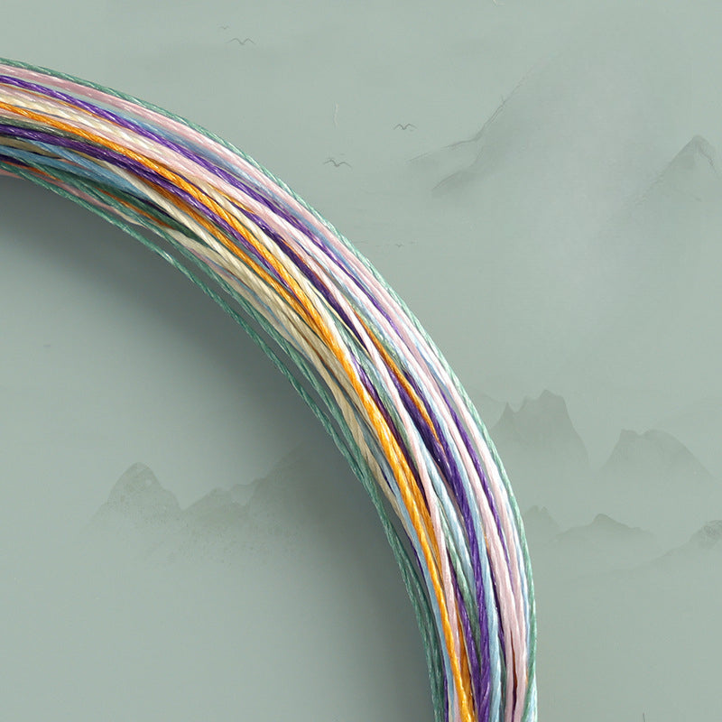 Colorful Rope Red Rope Bracelet Finished Dragon Boat Festival Thousand Threads Rope Colorful Thread