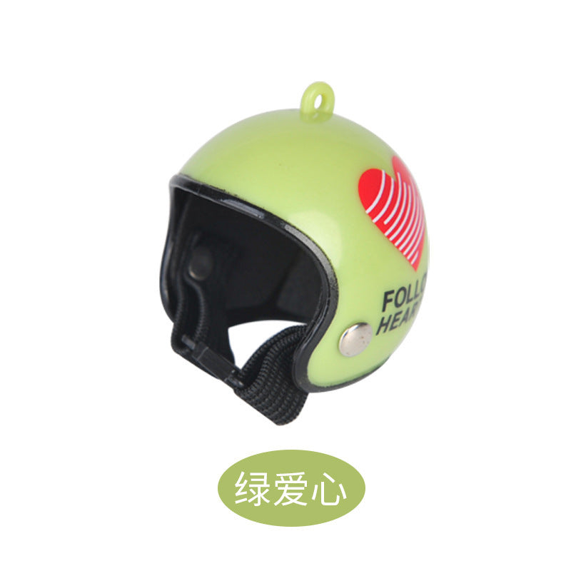 Creative Cross-Border New Pet Supplies Protective Chicken Helmet Chick Hen Hat Bird Hat Head Cover Manufacturer In Stock