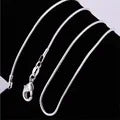 New High quality 925 Sterling Silver 4MM Women Men chain Male Twisted Rope Bracelets Fashion Silver Jewelry