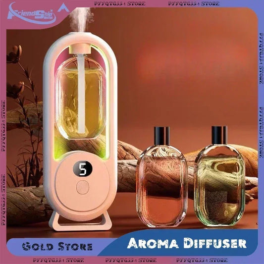 Automatic Fragrance Machine Essential Oil Diffuser Nebulizer Perfume Scent Machine for Kitchen and Toilet Home Deodorization