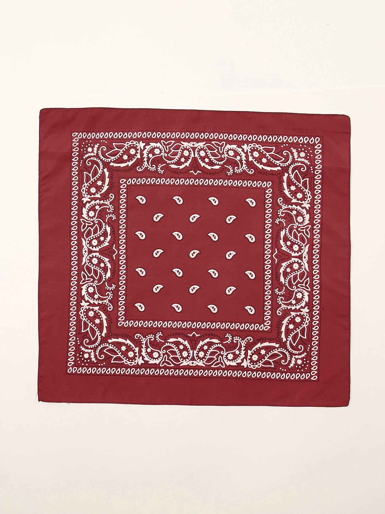 54cm*54cm Fashion Cotton Hip Hop Head Scarf Paisley Square Scarves Headwear Bandanna Hair Band Neck Wrist Wrap Band Accessories