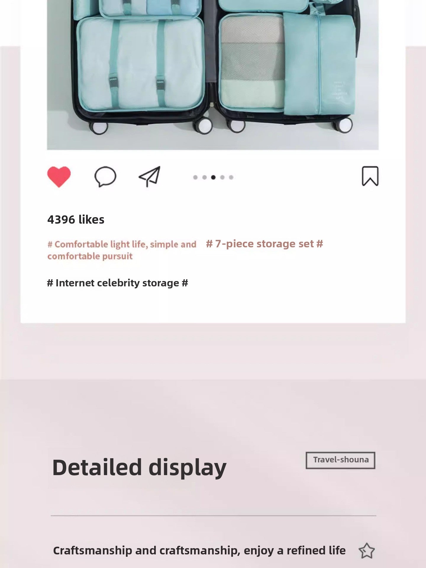 Travel Storage Bag Luggage Organizer Clothing Organizer Bag Shoes Underwear Storage Bag Travel Clothes Packing Maternity Bag