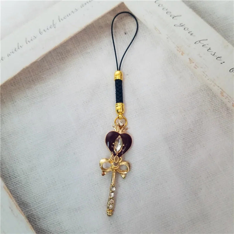 Fashion Cute Straps Decor Lanyards for IPhone/Samsung Kawaii Keys Mobile Phone Headphone Strap Hanging Rope Smartphone Charms