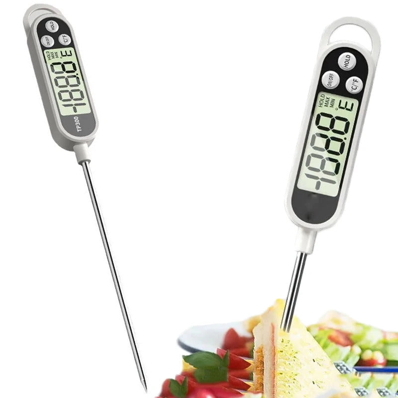 Probe Type Food Thermometer Kitchen Digital Thermometer For Meat Milk Cooking Food BBQ TP300 Electronic Temperature Gauge Tool