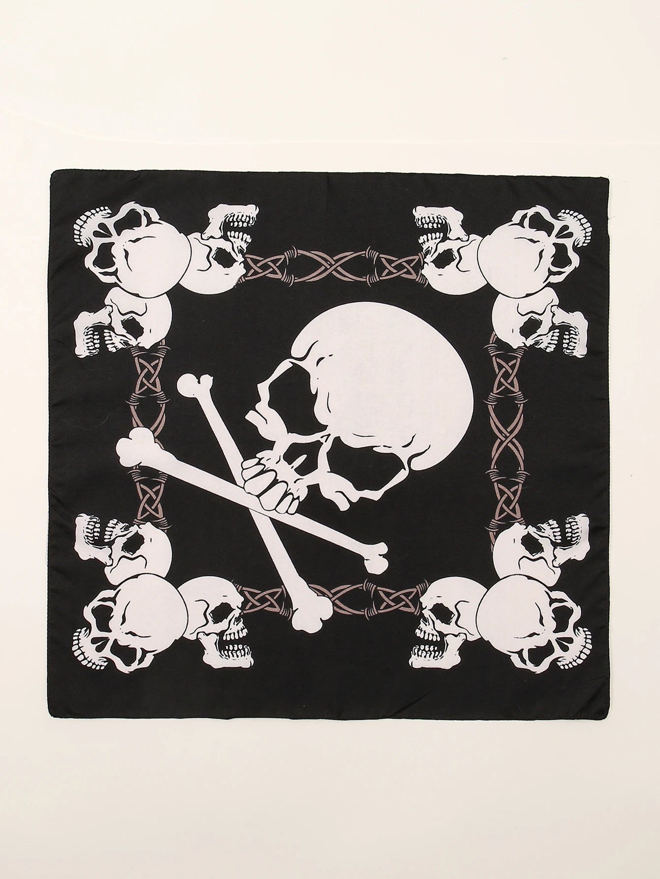 54cm*54cm Fashion Cotton Hip Hop Head Scarf Paisley Square Scarves Headwear Bandanna Hair Band Neck Wrist Wrap Band Accessories