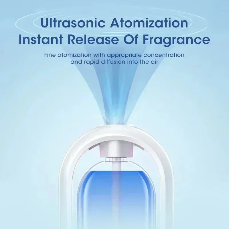 Automatic Fragrance Machine Essential Oil Diffuser Nebulizer Perfume Scent Machine for Kitchen and Toilet Home Deodorization