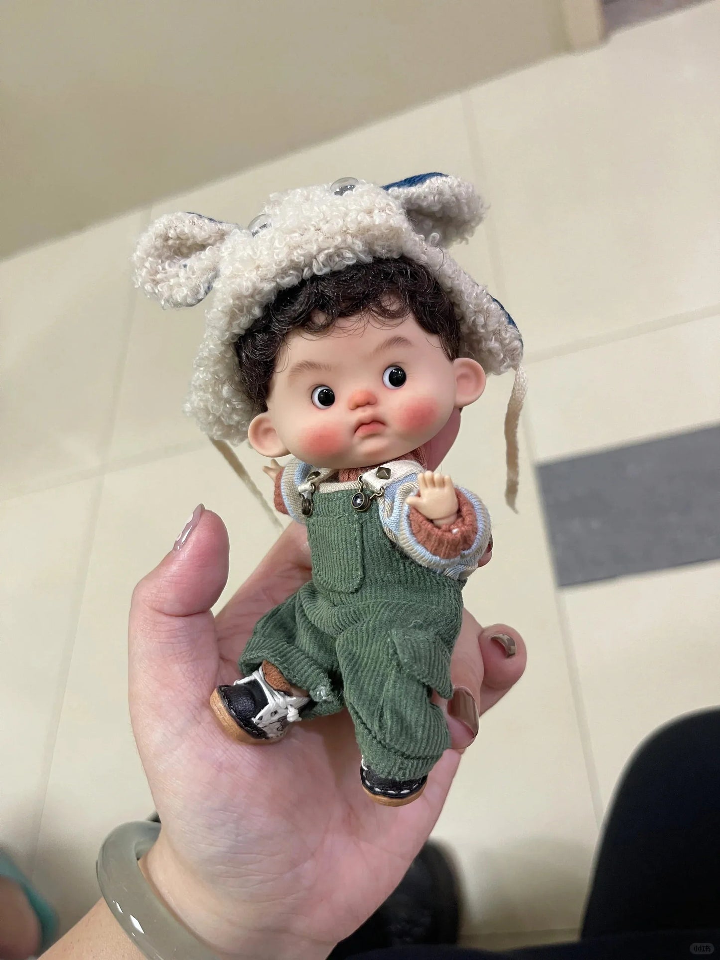 ShugaFairy New Design 1/6 PangPi Big Head with Baby Body Resin Material Cute Ball Jointed Dolls