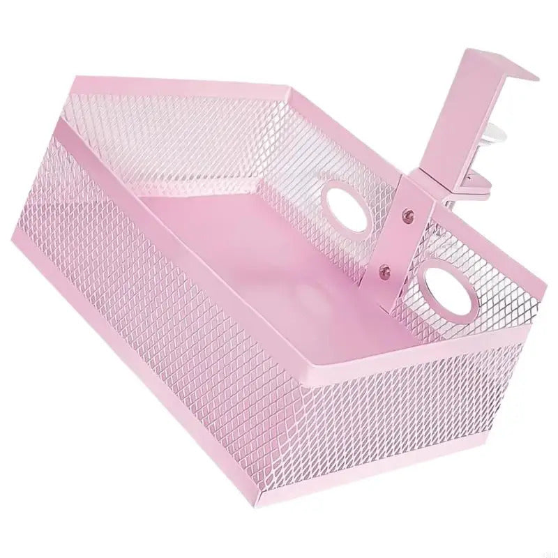 Multifunctional Tray and Basket for Office Supplies Easy Access Under Desk Storage Shelf Large Capacity Drawer