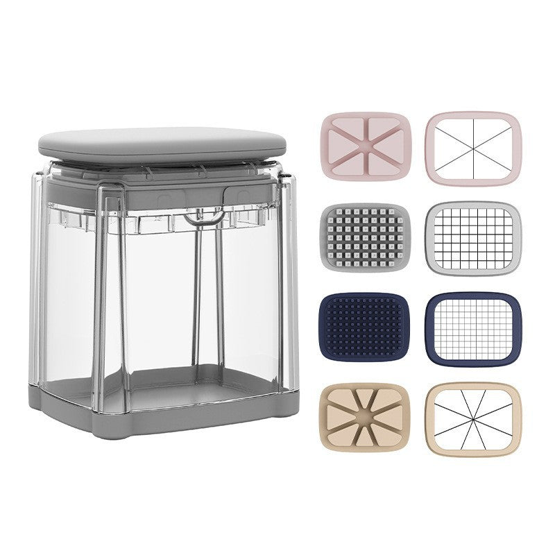 French Fry Cutter Radish Cucumber Dicer Household Multi-Functional Vegetable Cutter Tomato Apple Divider