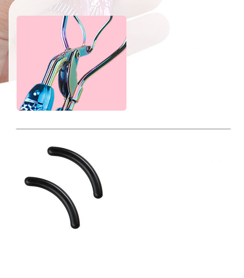 Mermaid Tail Eyelash Curler Portable Natural Curling Non-Pinch Beginner Eyelash Curler Beauty Tool Wholesale