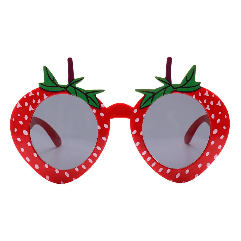 Funny Sunglasses Big Frame Ice Cream Pineapple Sun Glasses Women Holiday Celebration Party Decorative Eyeglasses Selfie Props