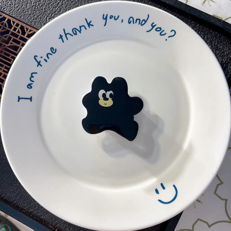 Trouvaille Phone Grip Toks Cellphone Stand Holder Mobile  Bracket Cute Korea Cartoon Finger Ring Holder Griptok