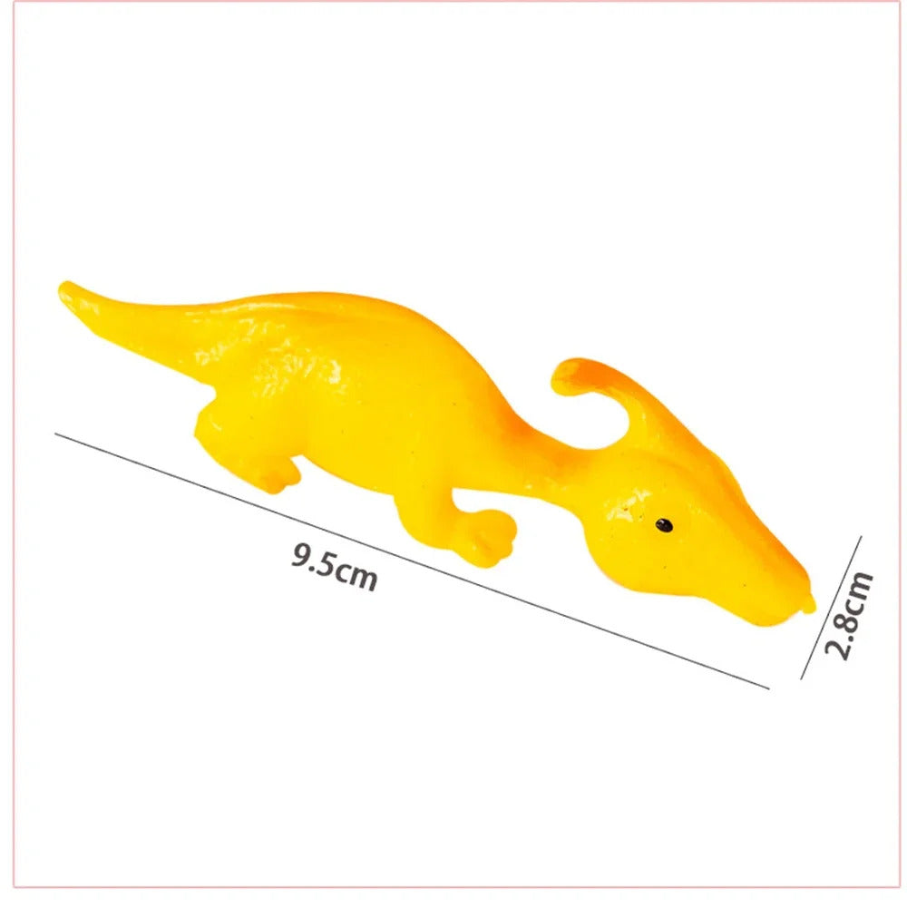 5-20Pcs Colorful Finger Catapult Dinosaur Games Kids Birthday Baby Shower Party Favor Giveaway Christmas Carnival Party Gift