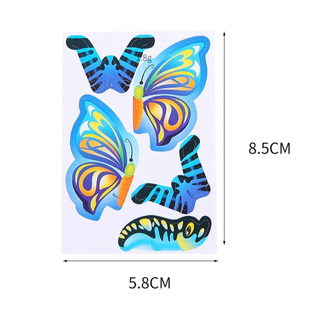 30pcs New Paper Jigsaw Puzzles 3D Early Education Puzzle Model Handmade Children's Toys Assembly Model Kids