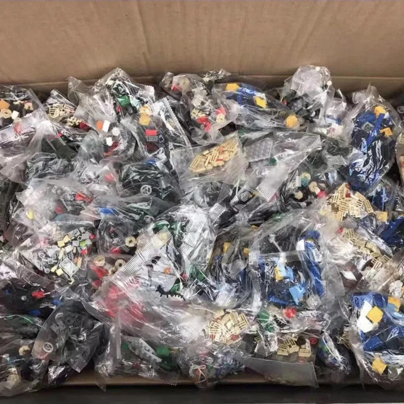 Pieces Building Blocks City DIY Creative Bricks Toys Bulk Random Model Parts Pack Figures Educational Kids Toys Children Gifts
