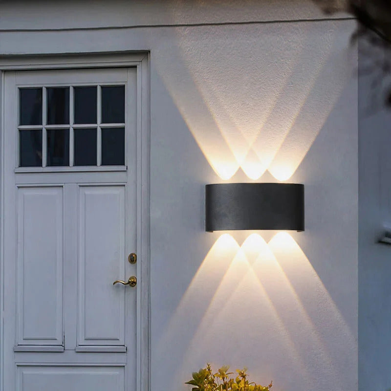 Aluminum LED Wall Lamp Waterproof IP65 interior wall light Up and Down Outdoor Garden Lights Bedroom Living Room Stairs Lighting