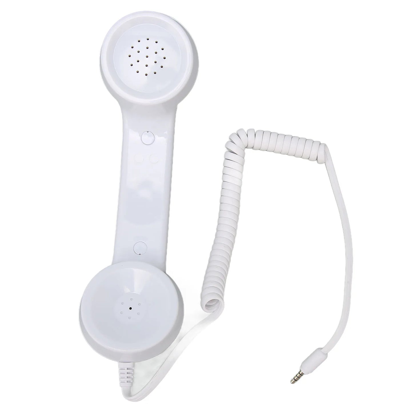 Retro Phone Handset Multifunction Radiation Proof Handheld Cell Phone Receiver for Mobile Phones Computers