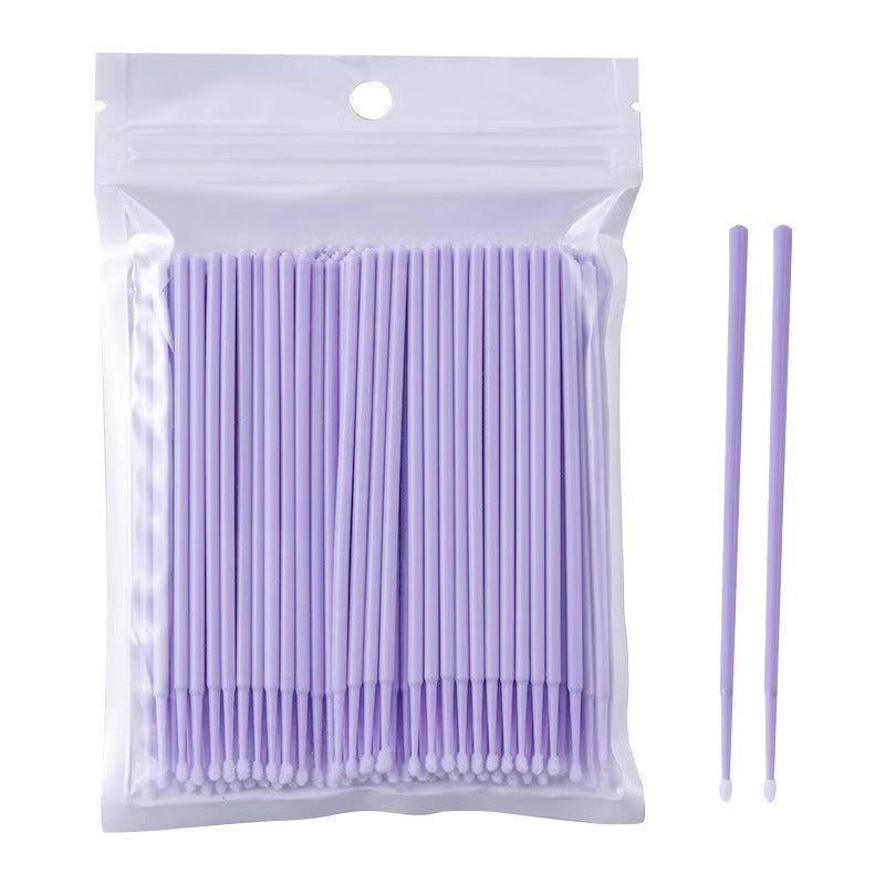 Nano Cotton Swab Makeup Special Changing the Makeup Eyeliner Remover Ultra-Fine Pointed Cotton Swab Eyelash Removal Eyelash Beauty Eyelash Tattoo Cleaning