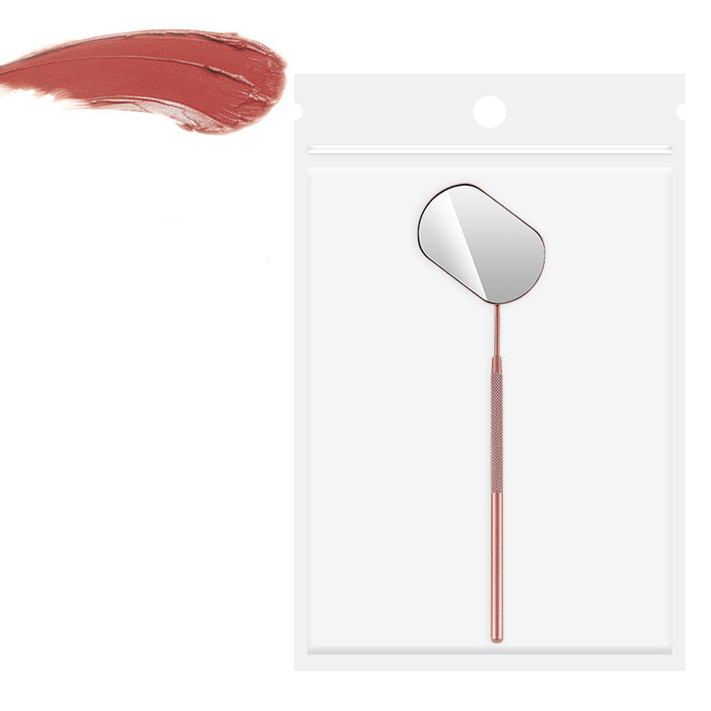 Hot-Selling Cross-Border Stainless Steel Grafting Flowering Auxiliary Tool Special Makeup Beauty Mirror Eyelash Inspection Mirror Eyelash Extensions