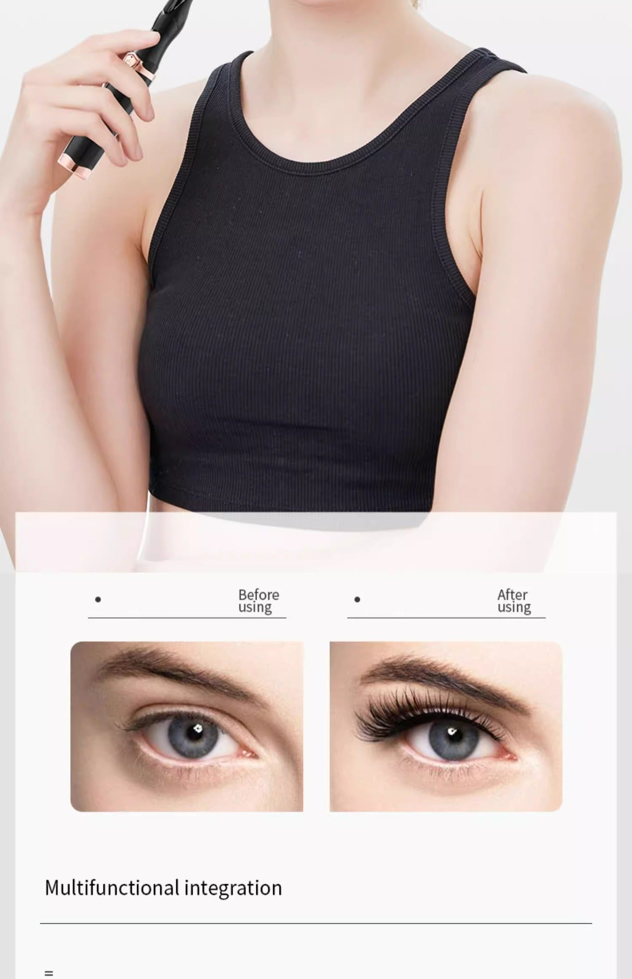 New Electric Eyelash Curler Rechargeable Heated Eyelash Shaping Curler Beauty Tool Electric Eyelash Curler